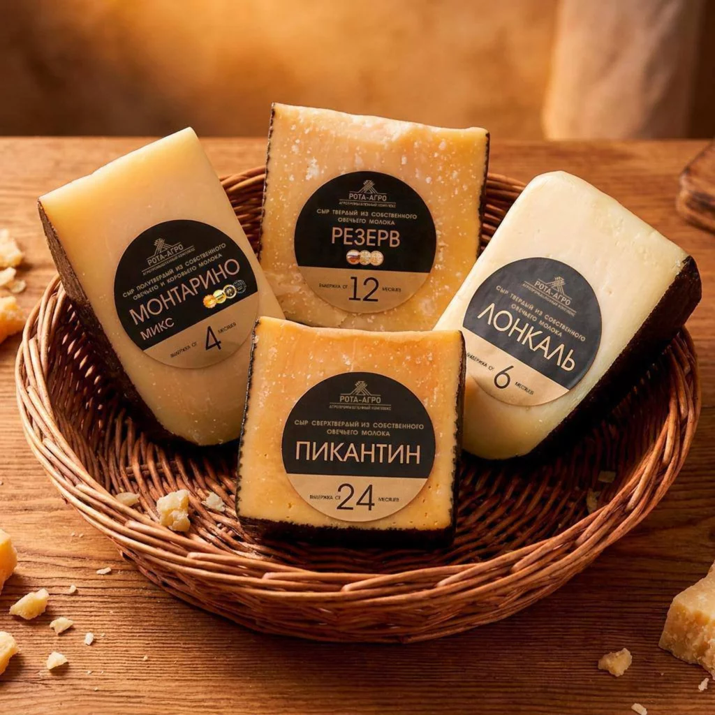 🧀 Сырные наборы «Рота-агро» теперь можно заказать в «Шале»