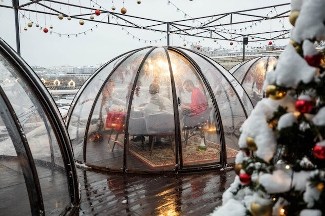 лаунж «Wow Moscow Lounge», Новогодняя Ночь в иглу