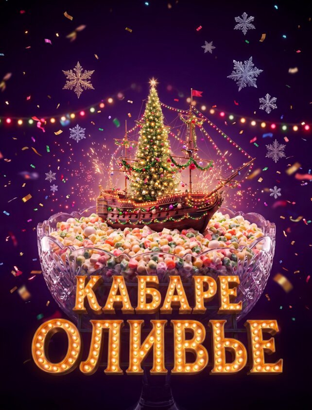 ресторан «Фрегат Благодать», Новогоднее кабаре "Оливье"
