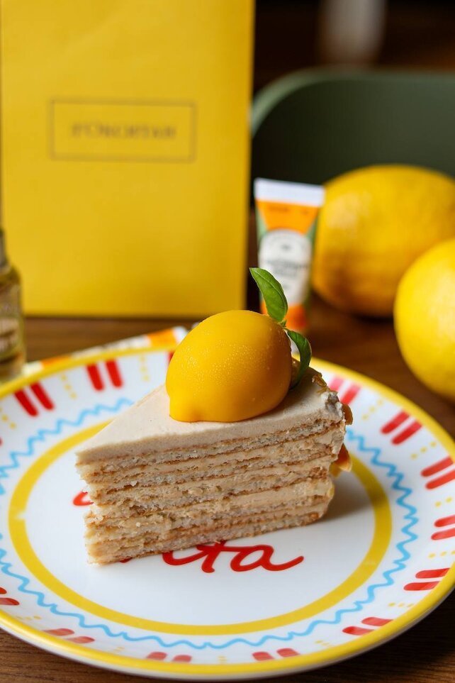 ресторан «Marso Polo», Marso Polo x L’occitane: лимон, миндаль и много счастья