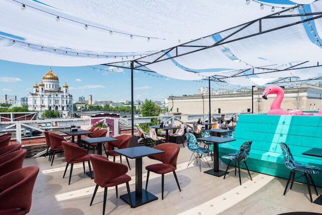 лаунж «Wow Moscow Lounge», Летняя веранда уже открыта