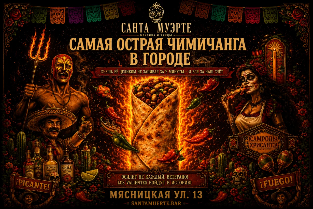 Чимичанга бесплатно