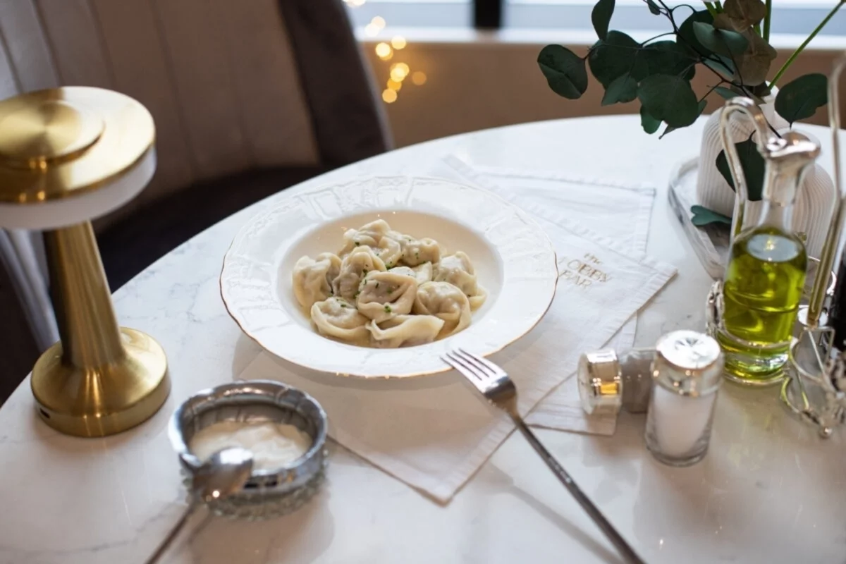 Пельмени сибирские в ресторан The Lobby Bar