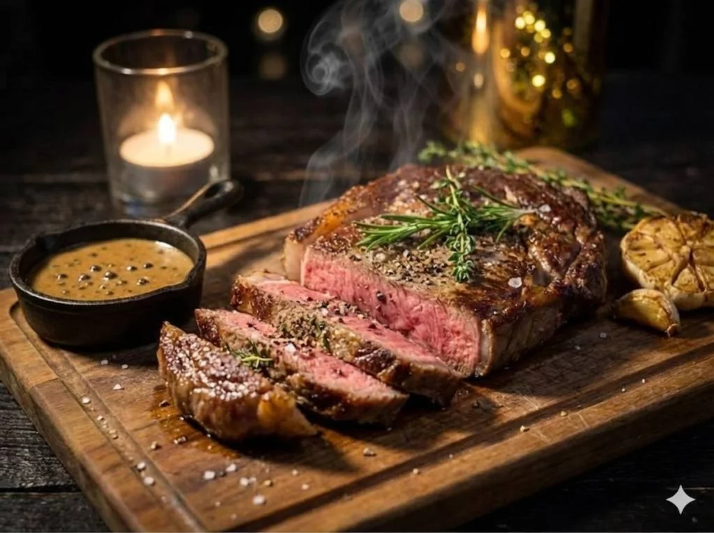 Рибай в ресторан Pastrama Mama