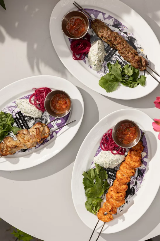 Шашлык из куриного бедра в ресторан Дом Культур