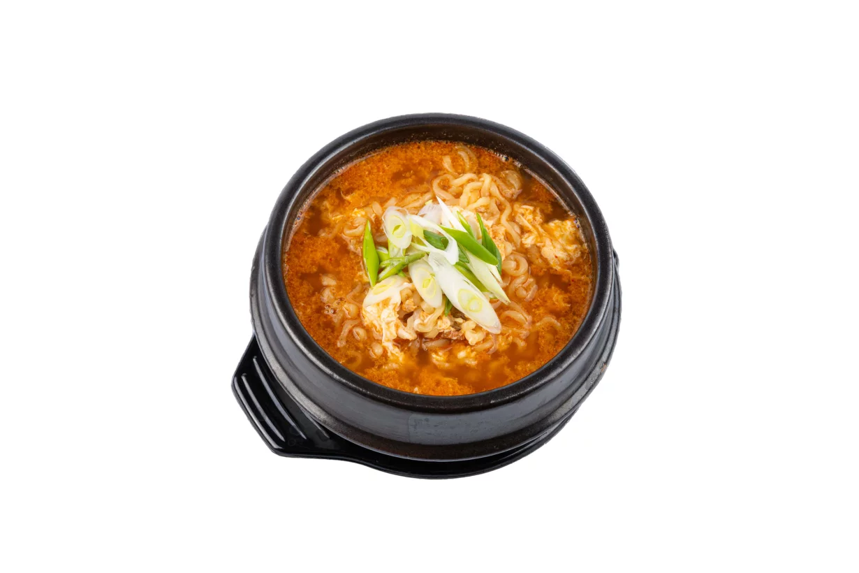 Шин Рамен в кафе Tokpokki K-pop Cafe