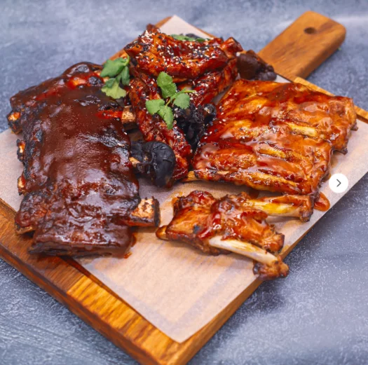 BBQ Ребра XXL в бар Лига пап