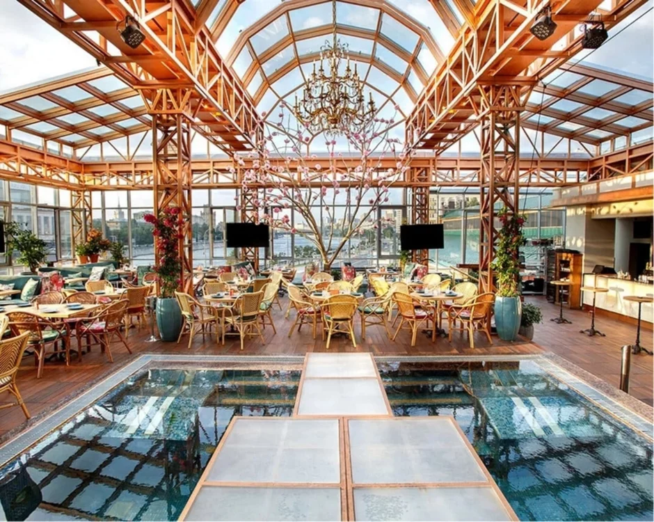 Интерьер/Экстерьер/Банкетная зона/Бар/Стол для двоих/Вход/Главный зал/Lounge зона ресторанный комплекс Soho Rooms фото