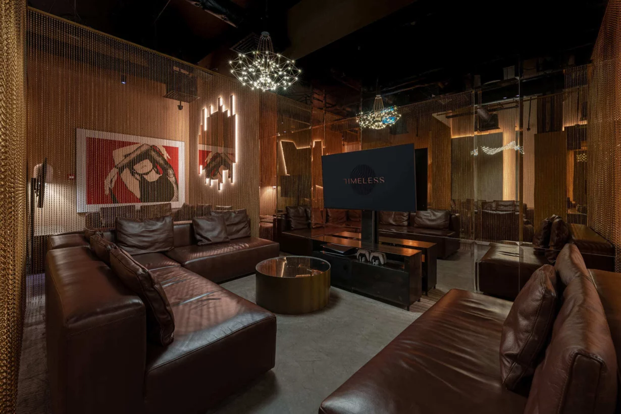 Интерьер/Экстерьер/Банкетная зона/Бар/Стол для двоих/Вход/Главный зал/Lounge зона лаунж Timeless Якиманка фото