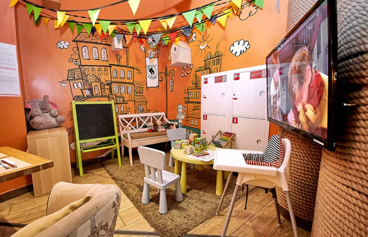 Интерьер/Экстерьер/Банкетная зона/Бар/Стол для двоих/Вход/Главный зал/Lounge зона ресторан IL Патио фото