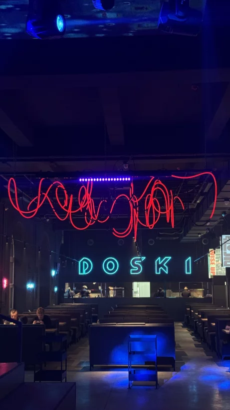 Интерьер/Экстерьер/Банкетная зона/Бар/Стол для двоих/Вход/Главный зал/Lounge зона бар Doski фото