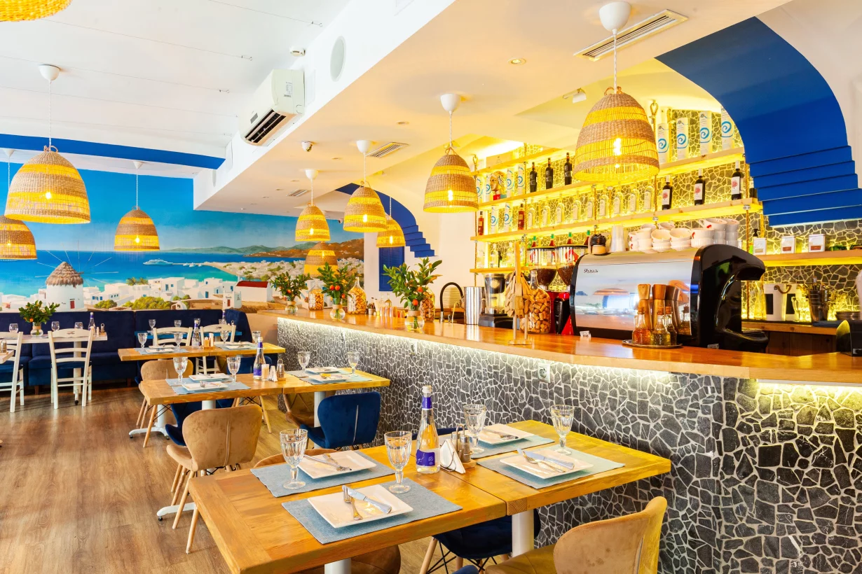 Греческий ресторан фото Греческий ресторан фото