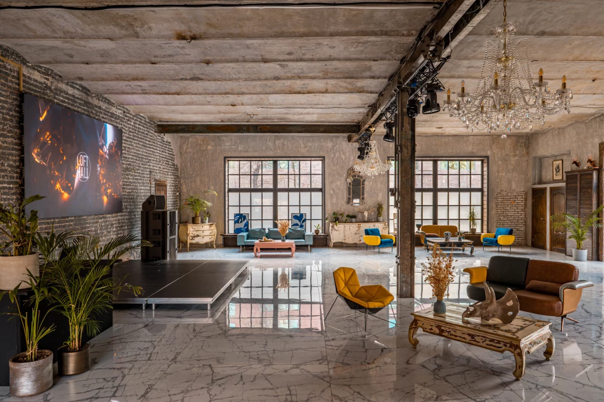 LOFT HALL, Loft# 2, БЦ Симонов Плаза, улица Ленинская Слобода, 26 ст11, Москва -