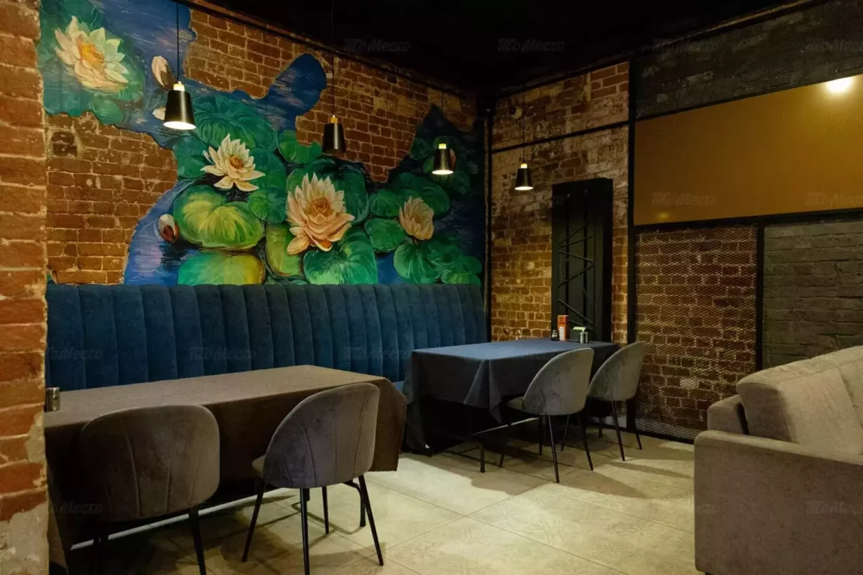 Интерьер/Экстерьер/Банкетная зона/Бар/Стол для двоих/Вход/Главный зал/Lounge зона кафе Кир&Пич фото