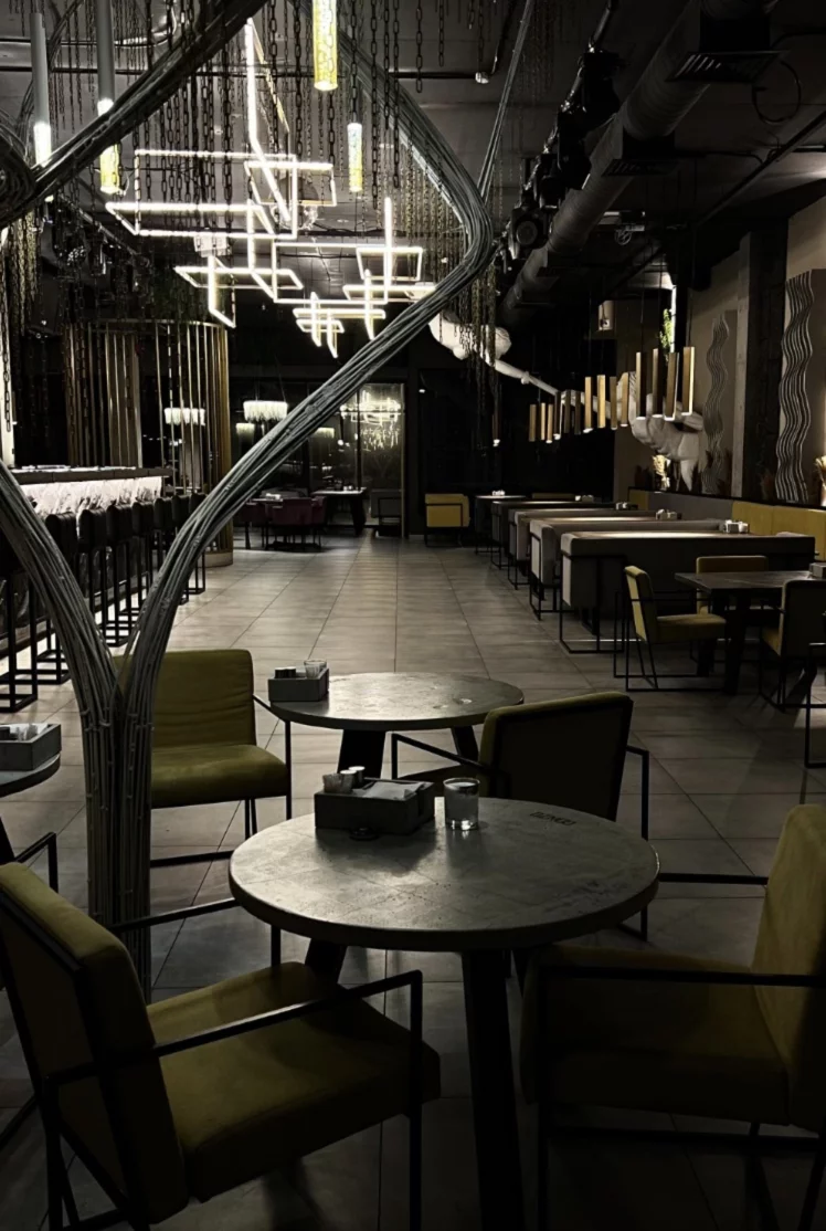 Интерьер/Экстерьер/Банкетная зона/Бар/Стол для двоих/Вход/Главный зал/Lounge зона ресторан Gonzo фото