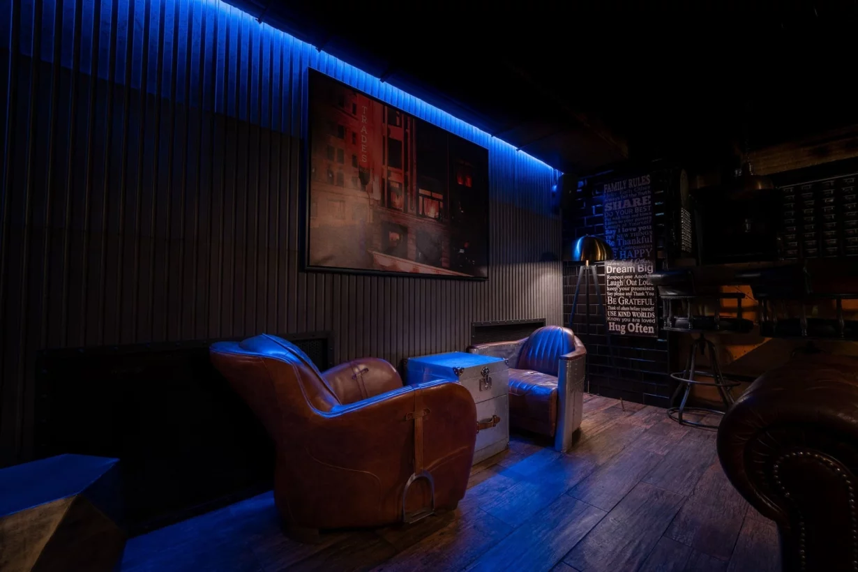 Интерьер/Экстерьер/Банкетная зона/Бар/Стол для двоих/Вход/Главный зал/Lounge зона кальянная Timeless Чистые пруды фото