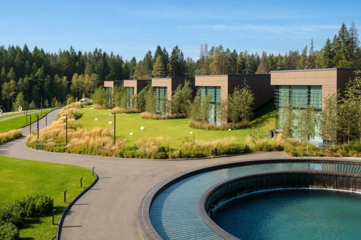 Территория Il Lago Repino