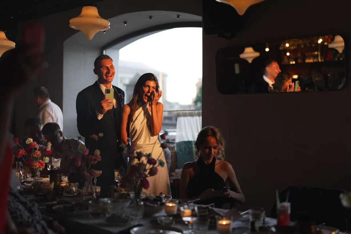 Интерьер/Экстерьер/Банкетная зона/Бар/Стол для двоих/Вход/Главный зал/Lounge зона банкетный зал Сезоны на Фонтанке фото