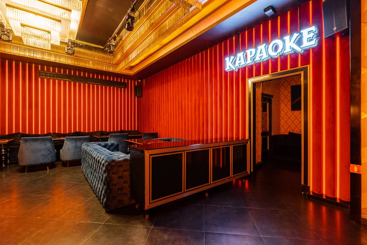 Интерьер/Экстерьер/Банкетная зона/Бар/Стол для двоих/Вход/Главный зал/Lounge зона клуб Project фото