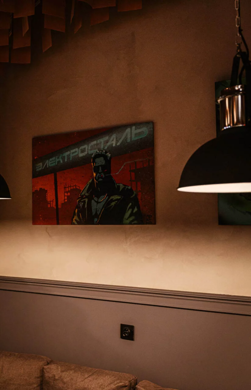 Интерьер/Экстерьер/Банкетная зона/Бар/Стол для двоих/Вход/Главный зал/Lounge зона кафе Ramen Ten фото