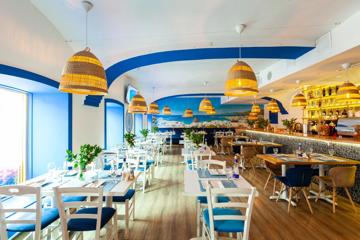 Греческий ресторан фото Греческий ресторан фото