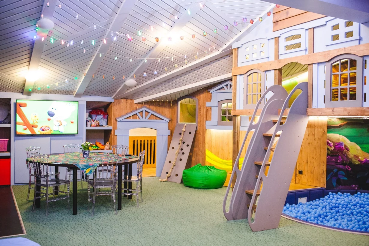 Детская комната в ресторане фото Детская комната в ресторане фото