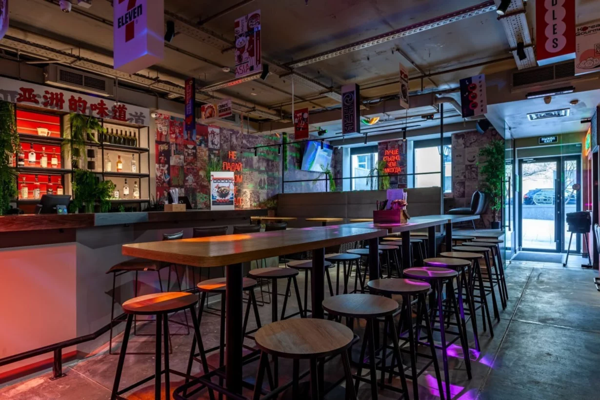 Бар "Nudles by Ivleeva" / "Нюдлс", Москва: бронирование, цены, меню, адрес, фото