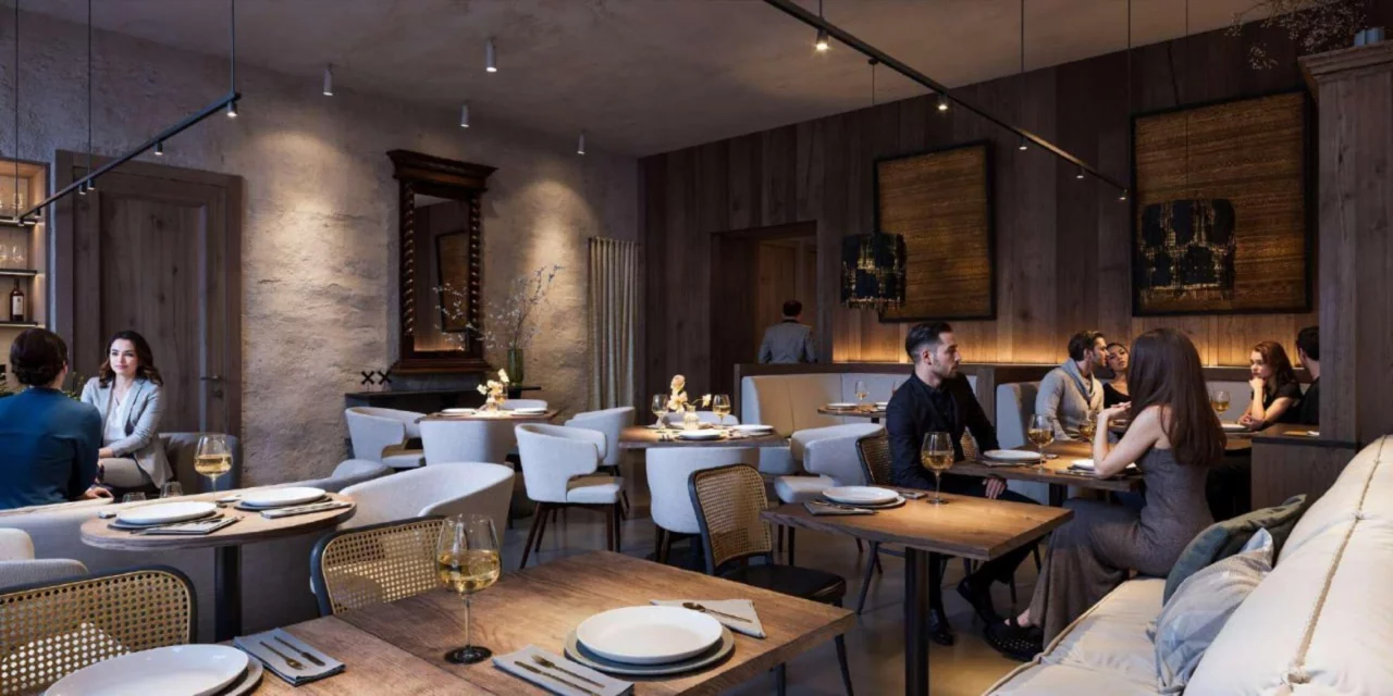 Интерьер/Экстерьер/Банкетная зона/Бар/Стол для двоих/Вход/Главный зал/Lounge зона ресторан Белый рябчик фото