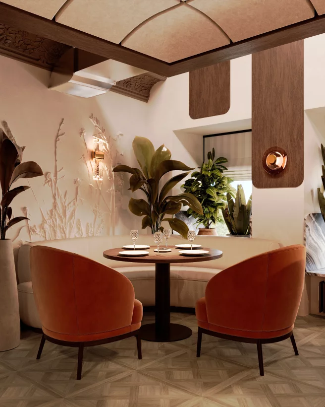 Основной зал Avero mio