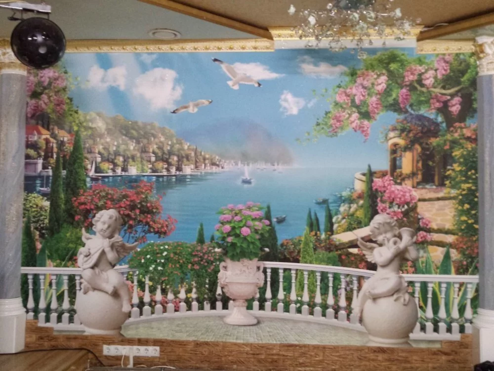 Интерьер/Экстерьер/Банкетная зона/Бар/Стол для двоих/Вход/Главный зал/Lounge зона кафе Диамант фото