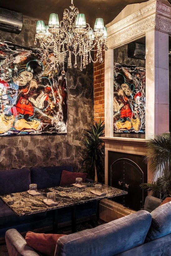 Интерьер/Экстерьер/Банкетная зона/Бар/Стол для двоих/Вход/Главный зал/Lounge зона ресторан Look фото