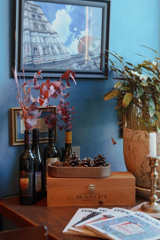 Интерьер/Экстерьер/Банкетная зона/Бар/Стол для двоих/Вход/Главный зал/Lounge зона ресторан Sapori di Italia фото