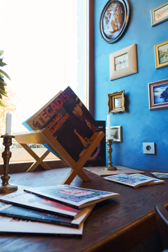 Интерьер/Экстерьер/Банкетная зона/Бар/Стол для двоих/Вход/Главный зал/Lounge зона ресторан Sapori di Italia фото