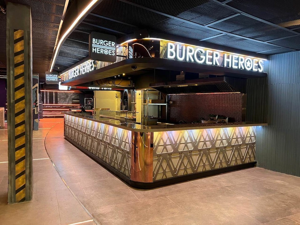 корнер Burger Heroes Фото 1: меню
