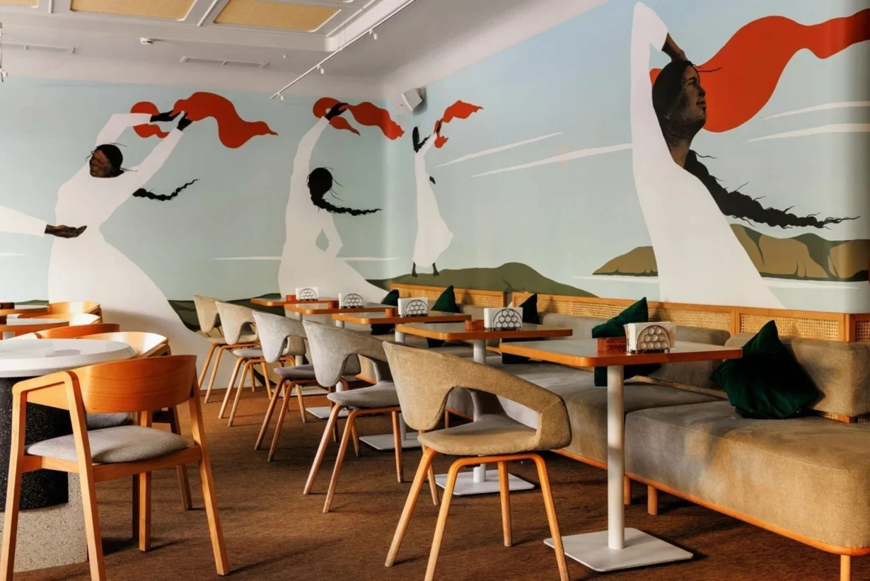 Интерьер/Экстерьер/Банкетная зона/Бар/Стол для двоих/Вход/Главный зал/Lounge зона ресторан Пуси Лебеди фото