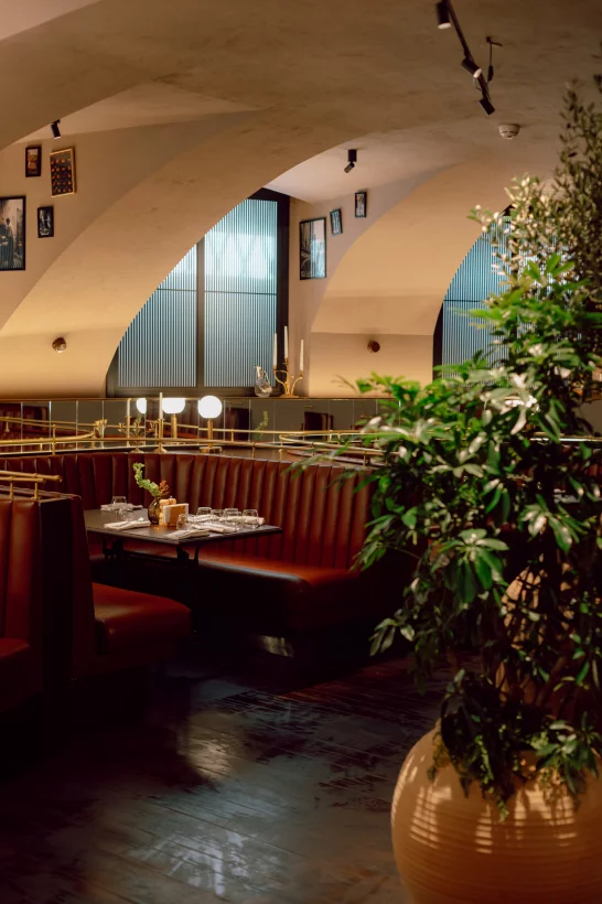 Интерьер/Экстерьер/Банкетная зона/Бар/Стол для двоих/Вход/Главный зал/Lounge зона ресторан Pádre Khinkali фото