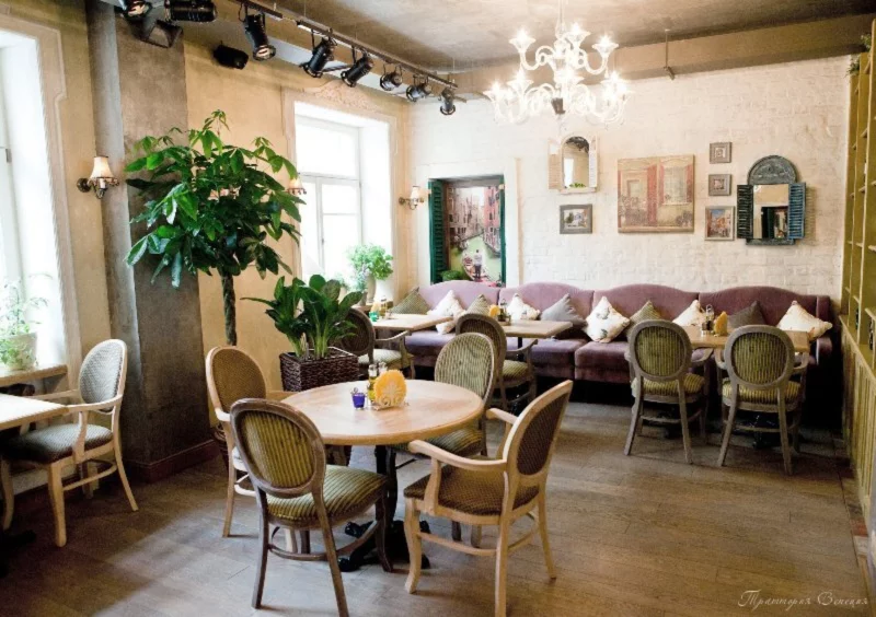 Panorama: Trattoria Venezia, cafe, Moscow, Stoleshnikov Lane, 9с3 - Yandex Maps