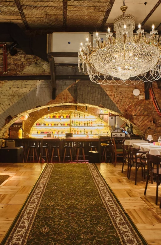 Интерьер/Экстерьер/Банкетная зона/Бар/Стол для двоих/Вход/Главный зал/Lounge зона бар Богема фото