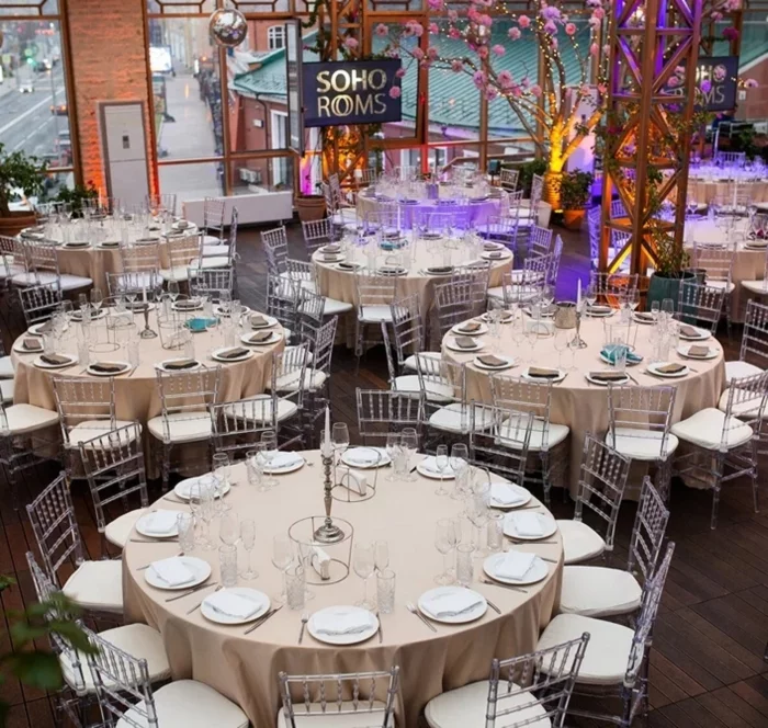 Интерьер/Экстерьер/Банкетная зона/Бар/Стол для двоих/Вход/Главный зал/Lounge зона ресторанный комплекс Soho Rooms фото