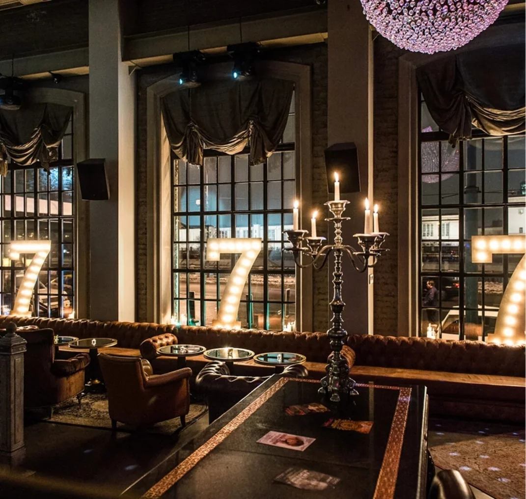 Интерьер/Экстерьер/Банкетная зона/Бар/Стол для двоих/Вход/Главный зал/Lounge зона ресторанный комплекс Soho Rooms фото