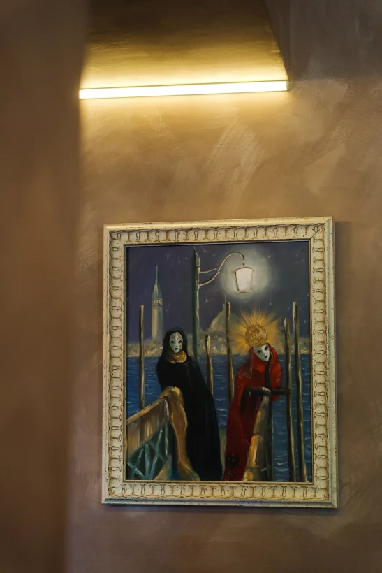 Интерьер/Экстерьер/Банкетная зона/Бар/Стол для двоих/Вход/Главный зал/Lounge зона ресторан Sapori di Italia фото