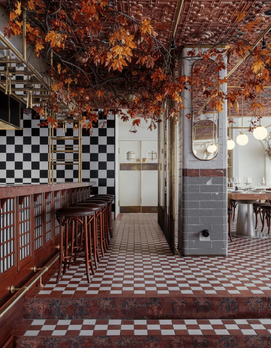 Интерьер/Экстерьер/Банкетная зона/Бар/Стол для двоих/Вход/Главный зал/Lounge зона ресторан Buro TSUM фото