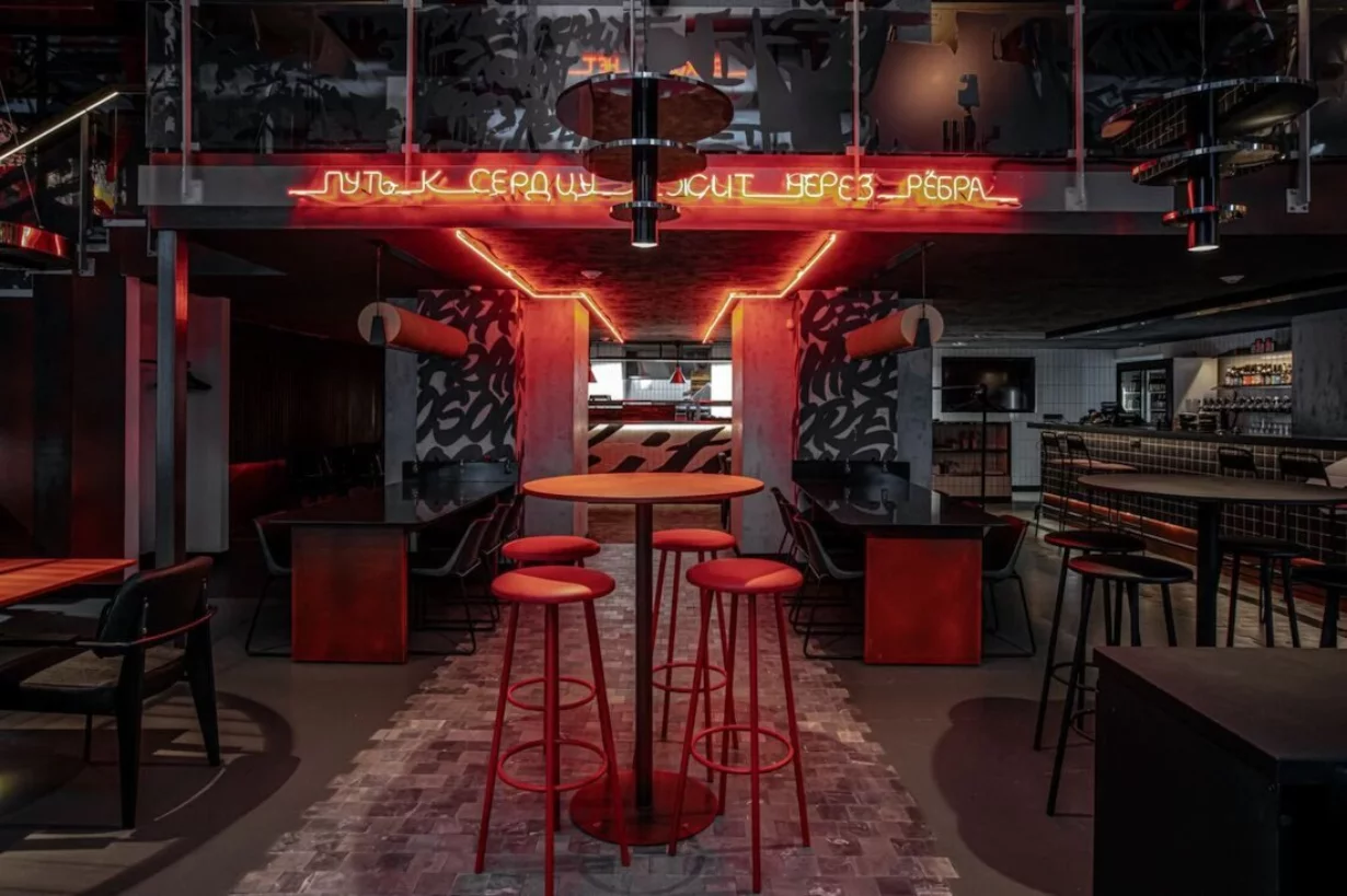 Panorama: Frank by Basta, restaurant, Россия, Москва, улица Рождественка, 5/7с2