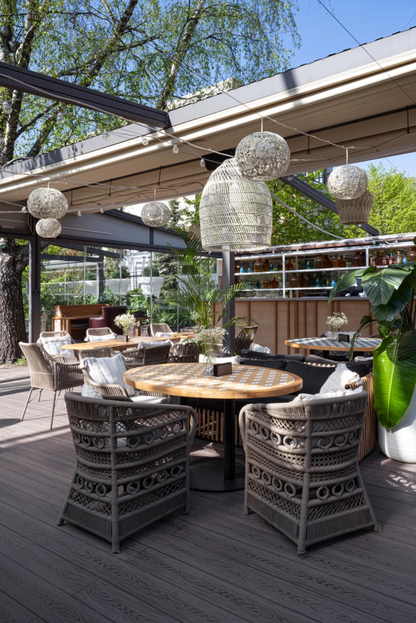 Интерьер/Экстерьер/Банкетная зона/Бар/Стол для двоих/Вход/Главный зал/Lounge зона ресторан Дымзавод Хамовники фото