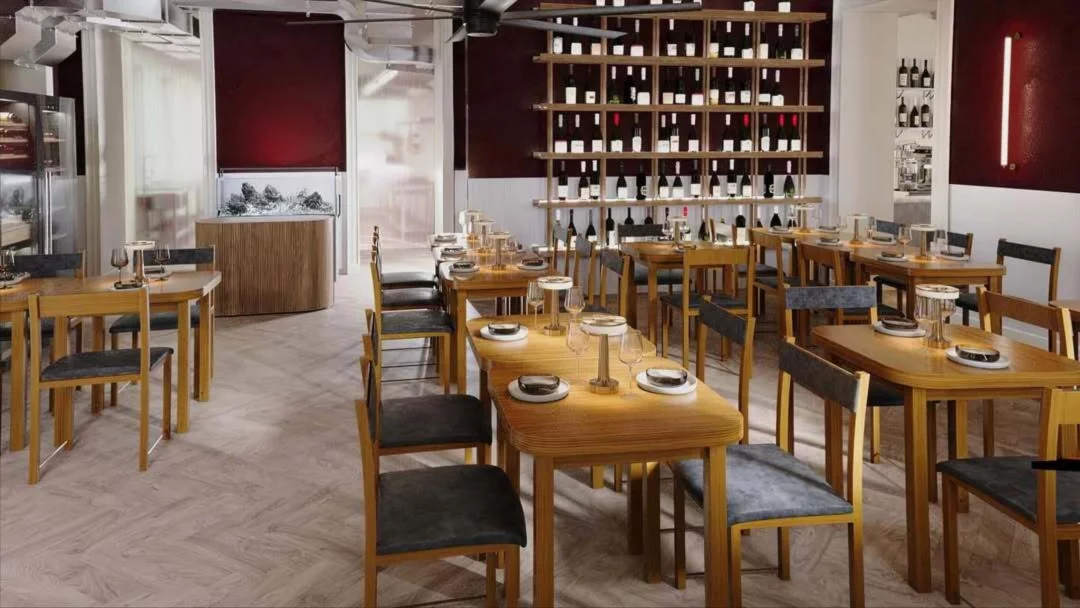 Интерьер/Экстерьер/Банкетная зона/Бар/Стол для двоих/Вход/Главный зал/Lounge зона ресторан Cazaban Bistro фото