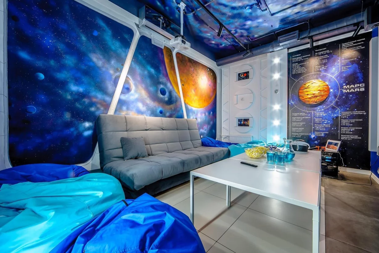 Интерьер/Экстерьер/Банкетная зона/Бар/Стол для двоих/Вход/Главный зал/Lounge зона лофт Party Time фото