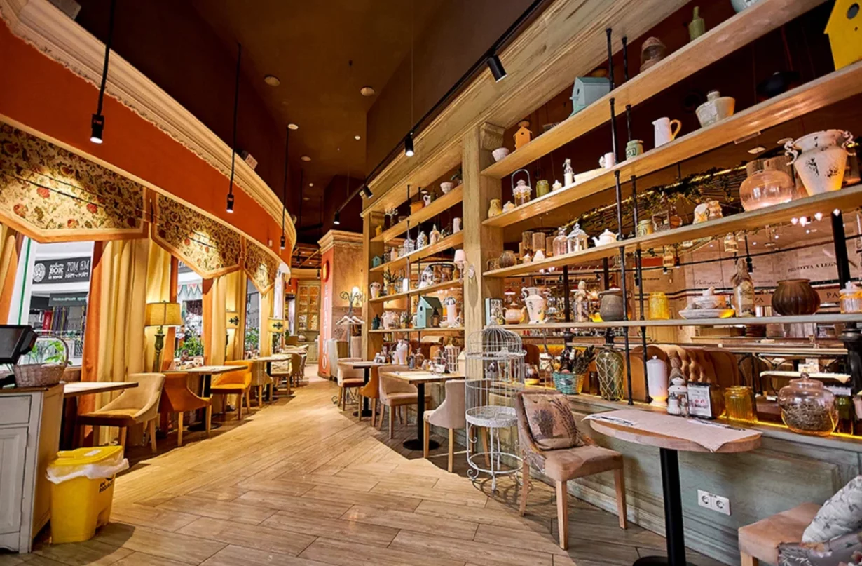 Интерьер/Экстерьер/Банкетная зона/Бар/Стол для двоих/Вход/Главный зал/Lounge зона ресторан IL Патио фото