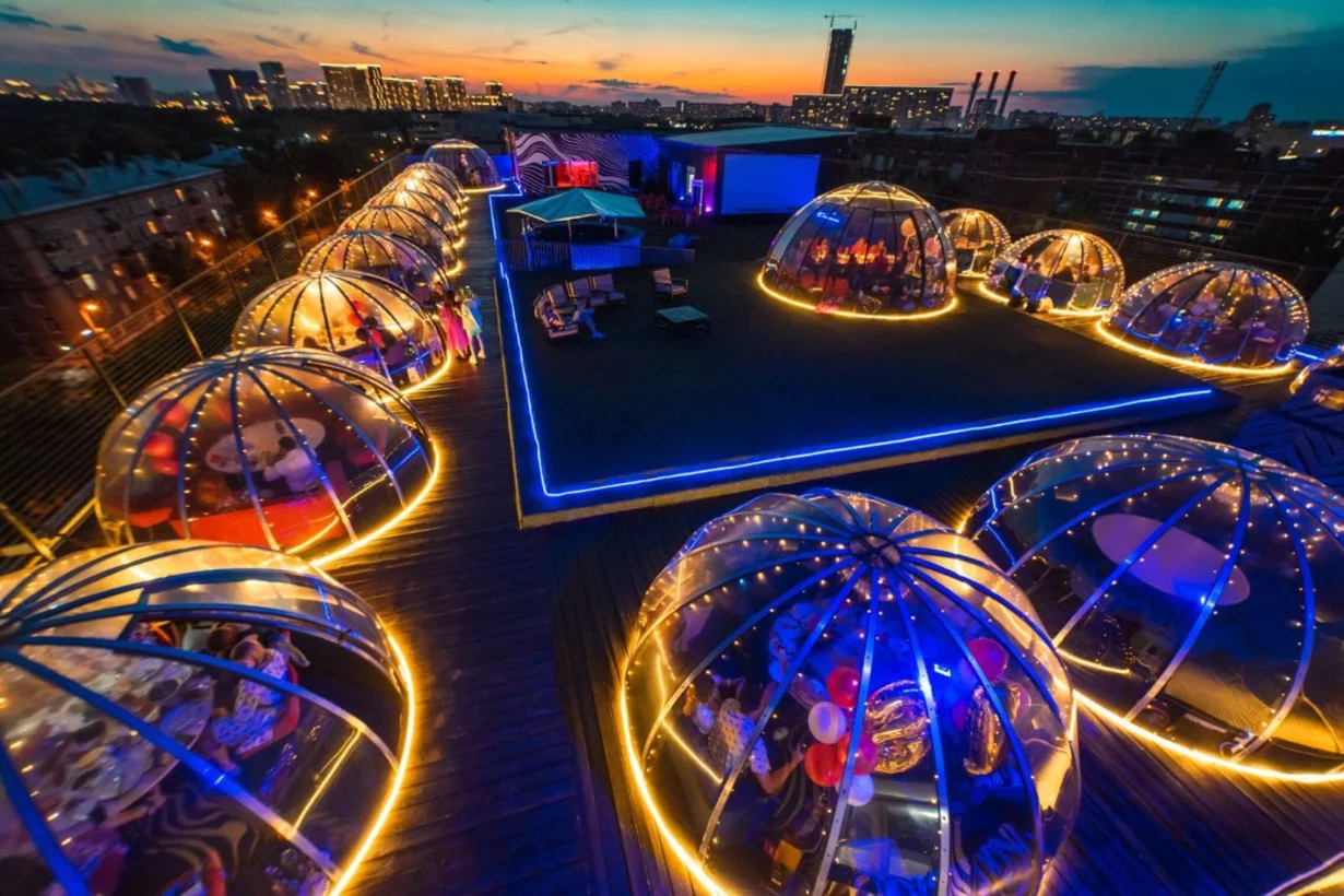 Купольные беседки с караоке RoofTop