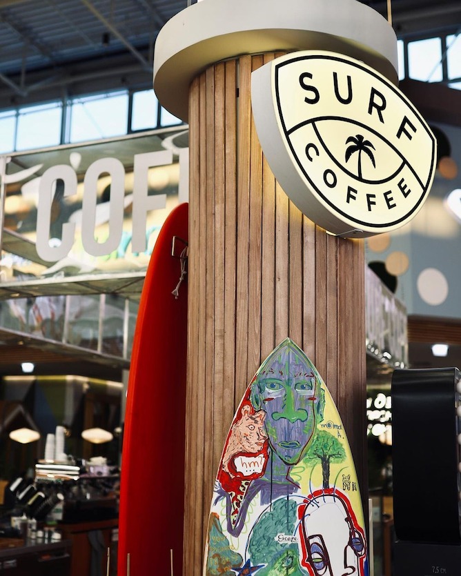 Паштель де Ната Surf Coffee