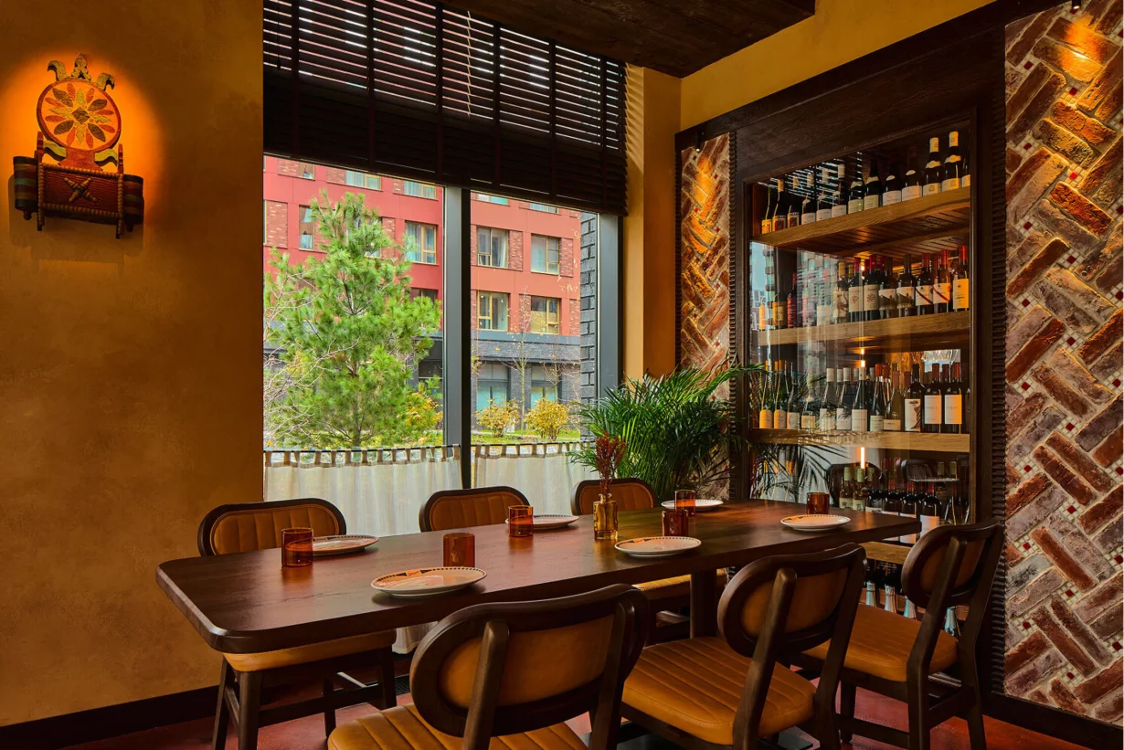 Интерьер/Экстерьер/Банкетная зона/Бар/Стол для двоих/Вход/Главный зал/Lounge зона ресторан Тюрки Diner фото